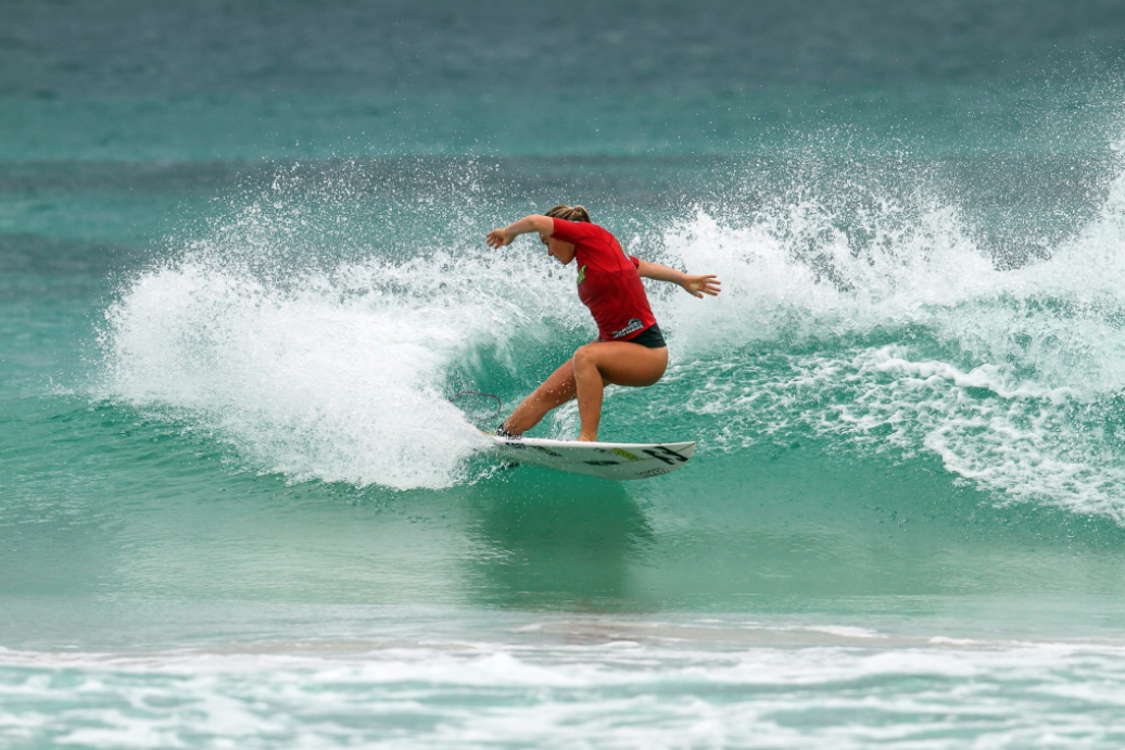Emi Campbell 2015 photo by Nick Woolacott / Surfing WA